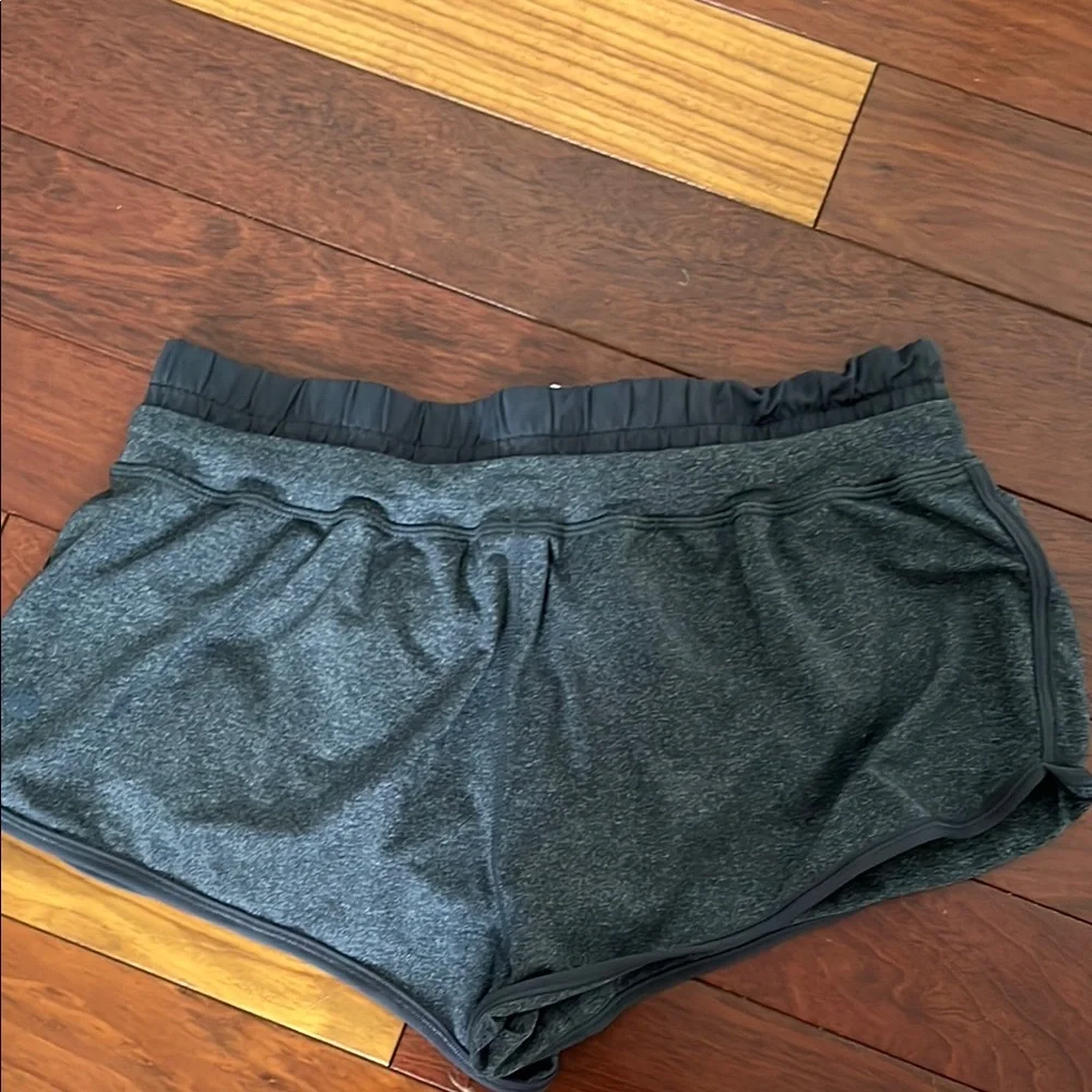 Lululemon Strength & Tone Coal Shorts - Picture 3 of 3
